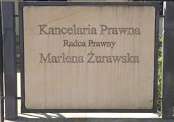 MARLENA ŻURAWSKA KANCELARIA PRAWNA