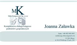 MAŁA KSIĘGOWOŚĆ SP Z O O