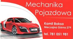 KAMIL BOKSA MECHANIKA POJAZDOWA