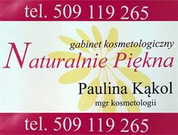 NATURALNIE PIĘKNA GABINET KOSMETOLOGICZNY MGR KOSMETOLOGII PAULINA KĄKOL