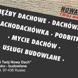 NOWAKOWSKI TWÓJ NOWY DACH USŁUGI DEKARSKO BUDOWLANE DARIUSZ NOWAKOWSKI