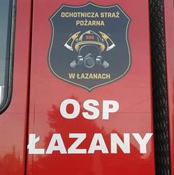 OCHOTNICZA STRAŻ POŻARNA W ŁAZANACH