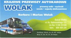 Wolak Marian TRANSPORT OSOBOWY