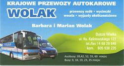 Wolak Marian TRANSPORT OSOBOWY