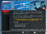 Strona internetowa z Auto Szyby Kraków