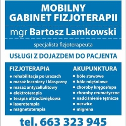 Mobilny Gabinet Fizjoterapii Bartosz Lamkowski