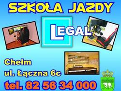 SZKOŁA JAZDY LEGAL MAŁGORZATA LEGIEĆ