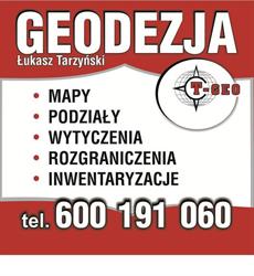 Uslugi Geodezyjno Kartograficzne T GEO Lukasz Tarzynski