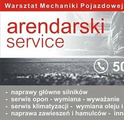 WARSZTAT MECHANIKI POJAZDOWEJ ADAM ARENDARSKI