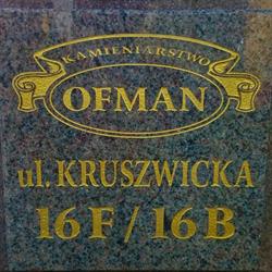 ZAKŁAD KAMIENIARSKI