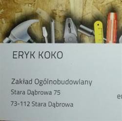 ZAKŁAD OGÓLNOBUDOWLANY ERYK KOKO