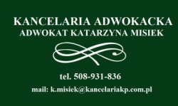 Kancelaria Adwokacka Adwokat Katarzyna Misiek