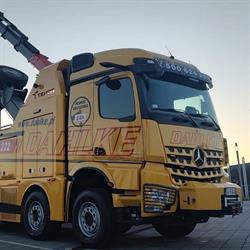 DAHLKE Pomoc Drogowa, Mobilna wulkanizacja TIR, serwis mobilny, Autostrada A1