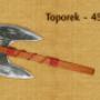 toporek, halabardy, dzidy, toporki, topory, korbacze, kusze, włócznie, kołczany, tarcze z drewna, oryginalne zabawki dla dzieci, strój średniowieczny, ubiór średniowieczny, oryginalne upominki