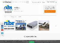 Strona internetowa z Wibro, Beton, Strop Teriva, Bloczki betonowe