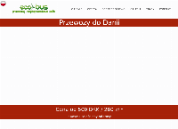 Strona internetowa z Eco-Bus