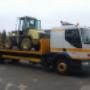 transport maszyn budowlanych