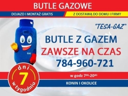 TESA-GAZ dowóz gazu