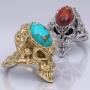 Biker Skull ring