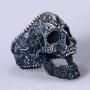 Biker Sugar Skull ring