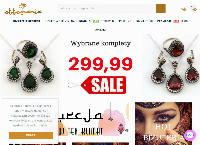 Strona internetowa z Orientalna biżuteria i perfumy arabskie - Sklep Ottomania