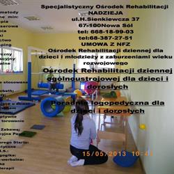 SPECJALISTYCZNY OŚRODEK REHABILITACJI "NADZIEJA" AGNIESZKA WIŚNIEWSKA