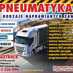 Regeneracja układów hamulcowych - Maxtruck Paweł Piwowarski