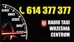 Radio Taxi Września 24h tel. 614 377 377