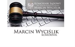 Komornik Sądowy przy Sądzie Rejonowym w Gliwicach MARCIN WYCIŚLIK