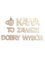 Dekoracyjny napis 3D na ścianę