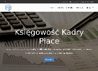 Strona internetowa z Księgowość Kadry Płace Wioletta Piasecka