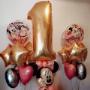 Balony z helem i Myszka Micky