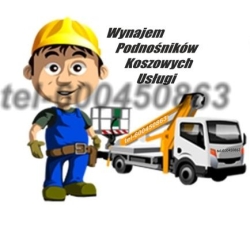Wynajem Podnośników Koszowych, 18m, 21m, 25m, 31m,