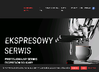 Strona internetowa z Ekspresowy Serwis - Serwis ekspresów do kawy