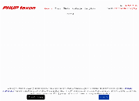 Strona internetowa z PHUP TEXON