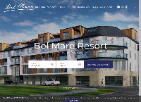 Strona internetowa z Bel Mare i Aqua Resort Międzyzdroje