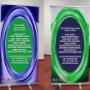 Roll-ups banner stand displays
