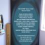 Rollup banner stand display