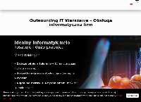 Strona internetowa z Kompania Informatyczna