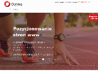 Strona internetowa z Optima Media