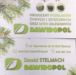 DAWIDOPOL Producent podkładów sztucznych i żywych