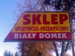 Sklep spożywczo-przemysłowy Biały Domek