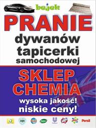 Myjnia Bejek-Sklep Chemia Niemiecka i Zachodnia
