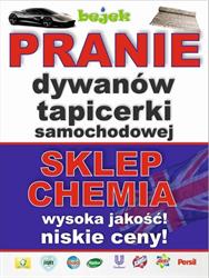 Myjnia Bejek-Sklep Chemia Niemiecka i Zachodnia