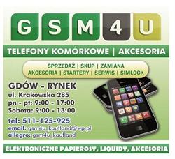 GSM4U GDÓW - Telefony Komórkowe E-Papierosy