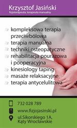 Fizjoterapia, Rehabilitacja, Masaż