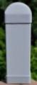 Sztacheta PVC SZARA 54x27 mm - odc. 80 cm