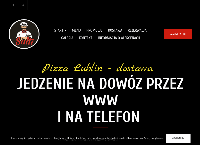 Strona internetowa z Pizzeria Salti Lublin