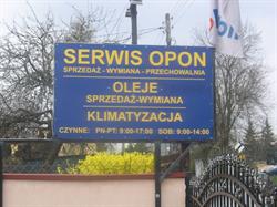 Wulkanizacja Andrzej Kowara. Sprzedaż opon. Olej-wymiana, sprzedaż. Klimatyzacja