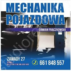 Mechanika Pojazdowa Damian Fraczkowski